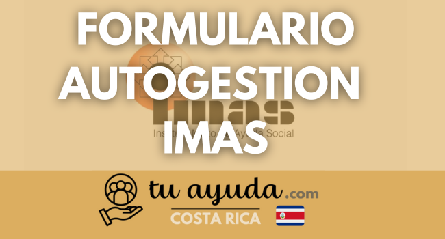 formulario AUTOGESTION IMAS